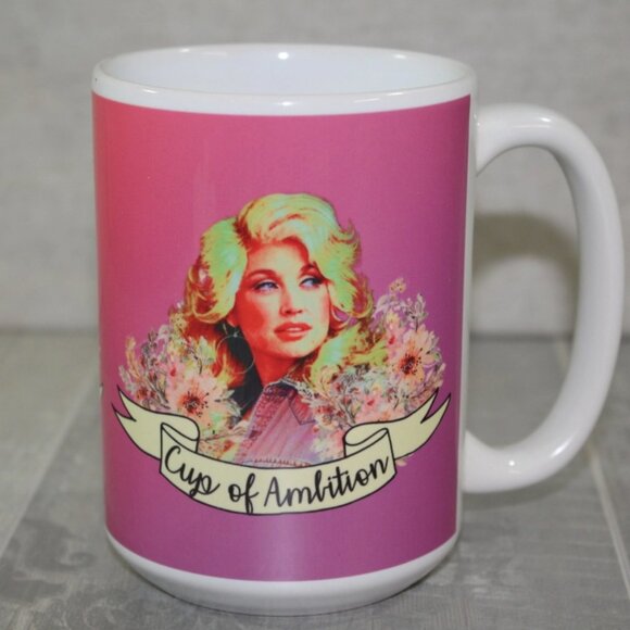 Other - Dolly Parton 9 to 5 Cup of Ambition coffee mug